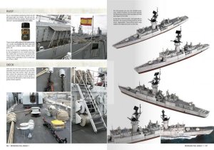 画像7: AKインタラクティブ書籍[AK098]書籍モデリングフルアヘッド1　ノックス級/バレアス級フリゲート艦 (7)