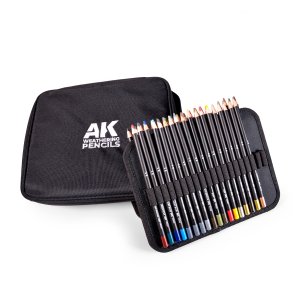 画像3: AKインタラクティブ[AK10050]ウェザリングペンシル全37色ジッパーケース入り (3)