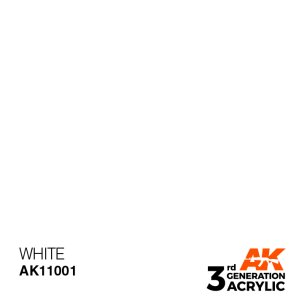 画像2: AKアクリル3G[AK11001][3G]ホワイト (2)