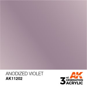 画像2: AKアクリル3G[AK11202][3G]アノダイズドバイオレット (2)