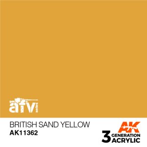 画像1: AKアクリル3G[AK11362][3G]イギリス軍サンドイエロー (1)