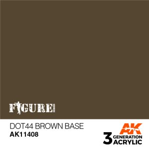 画像1: AKアクリル3G[AK11408][3G]ドット44 ブラウンベース (1)