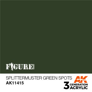 画像1: AKアクリル3G[AK11415][3G]スプリッタームスターグリーンスポッツ (1)