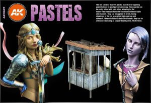 画像2: AKアクリル3G[AK11607][3G]パステルカラーズ6色セット (2)