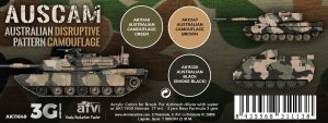 画像2: AKアクリル3G[AK11649][3G]オーストラリア軍カモフラージュカラー3色セット (2)
