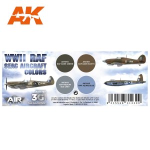 画像2: AKアクリル3G[AK11727][3G]WW2イギリス空軍SEAC航空機カラー4色セットWW2 (2)