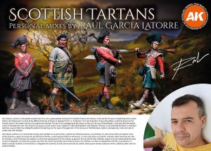 画像4: AKアクリル3G[AK11766][3G]スコティッシュタータン18色セット by ラウル・ガルシア・ラットーレ (4)