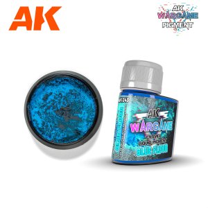 画像2: AKインタラクティブ[AK01243]リキッドピグメント蛍光ブルー (2)