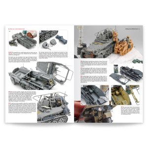 画像7: AKインタラクティブ[AK130036]書籍 WW2ドイツ軍ハーフトラックモデリング (7)