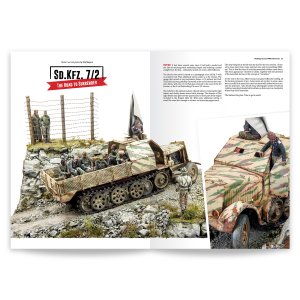 画像9: AKインタラクティブ[AK130036]書籍 WW2ドイツ軍ハーフトラックモデリング (9)