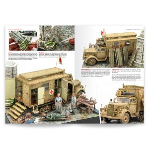 画像11: AKインタラクティブ[AK130036]書籍 WW2ドイツ軍ハーフトラックモデリング (11)