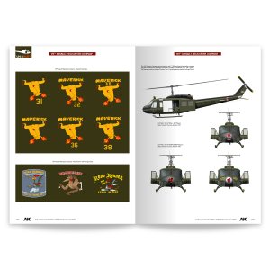 画像15: AKインタラクティブ[AK130037]書籍UH-1ヒューイヘリコプター in ベトナム (15)