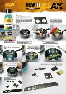 画像2: AKインタラクティブ[AK00174]真鍮用バーニッシュフルード(黒染め液) (2)