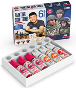 画像4: AKインタラクティブ[AK17526]スキントーン肌色塗装6色セット (4)
