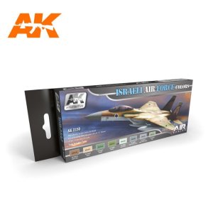 画像1: AKインタラクティブ[AK02150]イスラエル空軍カラーズ (1)