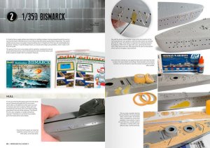 画像4: AKインタラクティブ書籍[AK249]書籍　モデリングフルアヘッド3　ビスマルク＆ティルピッツ (4)