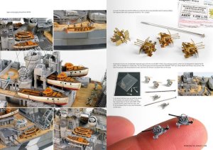 画像9: AKインタラクティブ書籍[AK249]書籍　モデリングフルアヘッド3　ビスマルク＆ティルピッツ (9)