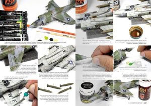 画像2: AKインタラクティブ書籍[AK278]書籍　USNレジェンダリージェッツ　アメリカ海軍ジェット戦闘機モデリング (2)