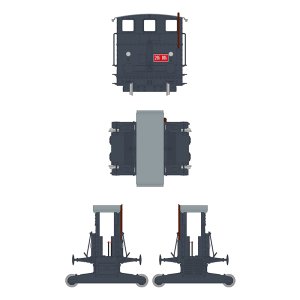 画像5: AKインタラクティブ[AK35009]1/35 アウトモトーレ FS206/207/208 ソグリオーラ・レイルシャンター(小型機関車) (5)