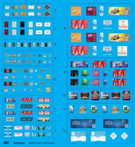 画像4: AKインタラクティブ[AK35018]1/35 ボトル＆缶セット (4)