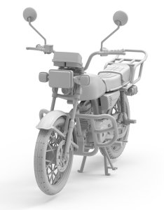 画像5: AKインタラクティブ[AK35027]オフロードバイクCG125(1/35) (5)