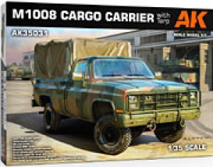 画像3: AKインタラクティブ[AK35031]M1008　軍用トラック幌付き(1/35) (3)