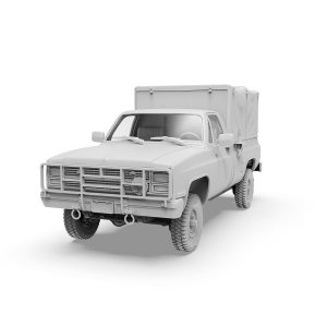 画像6: AKインタラクティブ[AK35031]M1008　軍用トラック幌付き(1/35) (6)