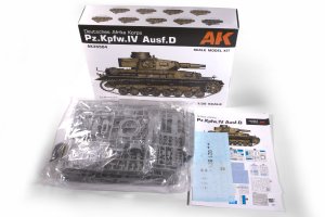 画像3: AKインタラクティブ[AK35504]ドイツIV号D型戦車　アフリカ軍団 (3)