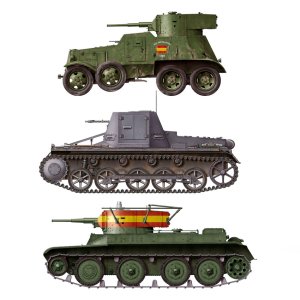 画像2: AKインタラクティブ[AK04190]スペイン市民戦争カラーズ1936-1939 (2)