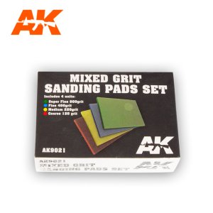 画像1: AKインタラクティブ[AK09021]サンディングパッド・4種セット (1)