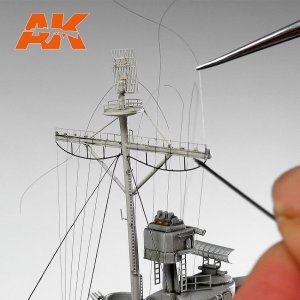 画像9: AKインタラクティブ[AK09134]弾性リギングボビン・超極細(1/700-1/1200) (9)