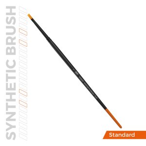 画像4: AKインタラクティブ[AKB001]AK人工毛筆・平筆1 (4)