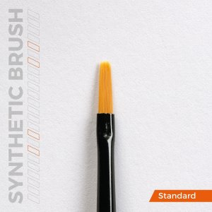 画像5: AKインタラクティブ[AKB001]AK人工毛筆・平筆1 (5)