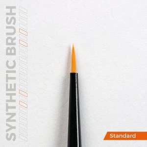 画像5: AKインタラクティブ[AKB007]AK人工毛筆・丸筆0 (5)