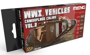 画像1: AKインタラクティブ[MC805] WW1車輌迷彩カラーセット2 (1)