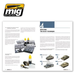 画像2: AMMO書籍[AMIG6016] ブラックアンドホワイト技法 (2)