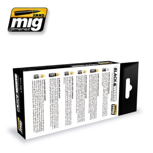 画像2: AMMO[AMIG7128]ブラック＆ホワイト・モジュレーションセット (2)