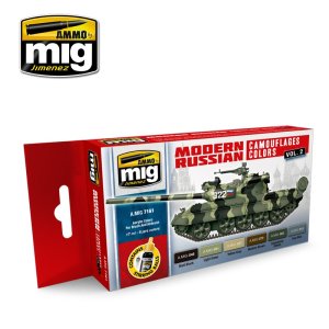 画像1: AMMO[AMIG7161]現用ロシア迷彩塗装色セット２ (1)