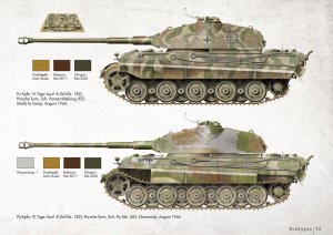 画像4: AMMO書籍[EURO0017]パンツァーエーセス別冊 WW2ドイツ塗装プロファイル集2 (4)