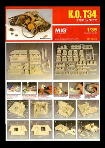 画像2: MIG[MP35-018]破壊されたT-34戦車 (2)