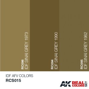 画像3: AKインタラクティブ[RCS015]イスラエル国防軍AFVカラーセット (3)