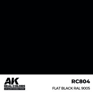 画像2: AKインタラクティブ[RC804]フラットブラック RAL9005 (2)
