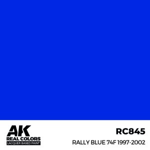 画像2: AKインタラクティブ[RC845]ラリーブルー74F 1997-2002 (2)