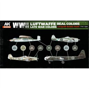 画像2: AKインタラクティブ[RCS103]WW2 ドイツ空軍 後期カラー6色セット (2)