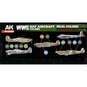 画像2: AKインタラクティブ[RCS107]WW2 RAF航空機カラー8色セット (2)