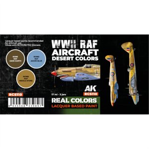 画像2: AKインタラクティブ[RCS110]WW2 RAFデザートカラー3色セット (2)