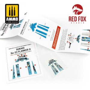 画像3: レッドフォックススタジオ[RFSQS-48037]1/48 Su-33 フランカー D (キネティック用) (3)