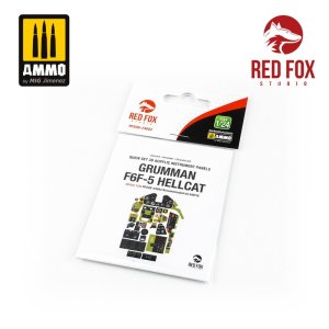 画像2: レッドフォックススタジオ[RFSQS-24002]1/24 F6F-5 ヘルキャット (エアフィックス用) (2)