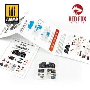 画像3: レッドフォックススタジオ[RFSQS-24006]1/24 P-47D サンダーボルト (キネティック用) (3)