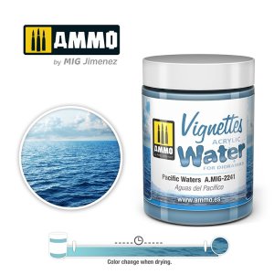 画像1: AMMO[AMIG2241]ビネットアクリルウォーター：パシフィック ウォーター (1)